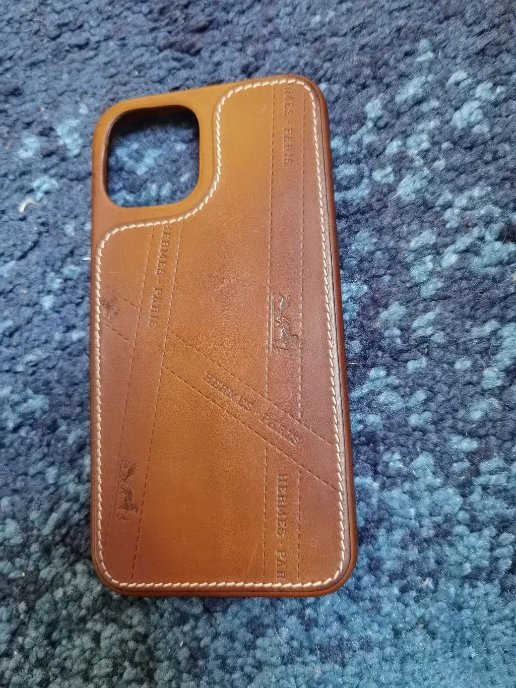 エルメス iPhone12・ iPhone13・13Proケース コピー《ボルデュック》H0007441A34
