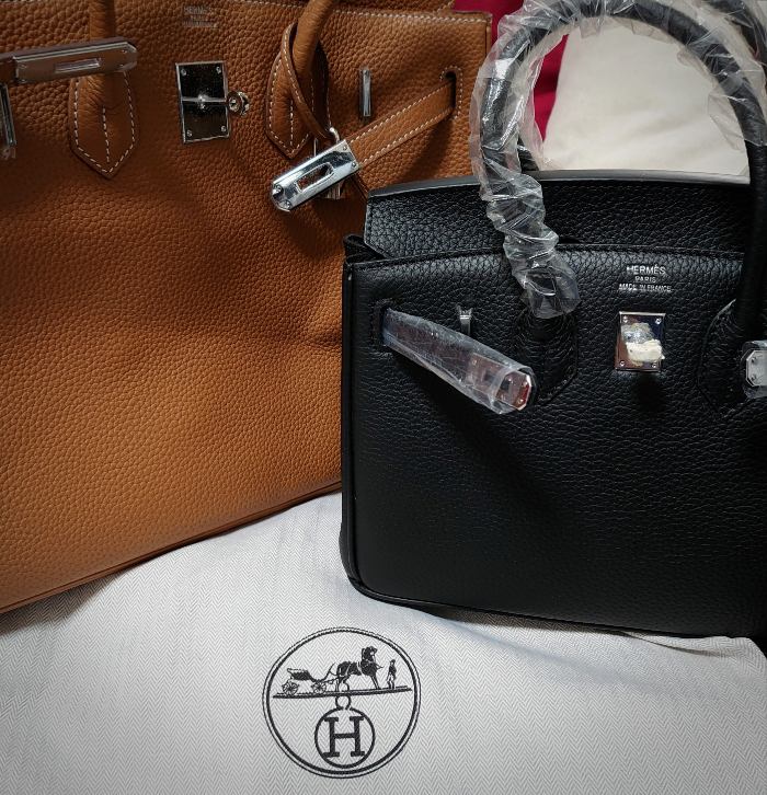 即発【エルメス】Birkin25コピー ブラック SV金具 Y刻 トゴPK01