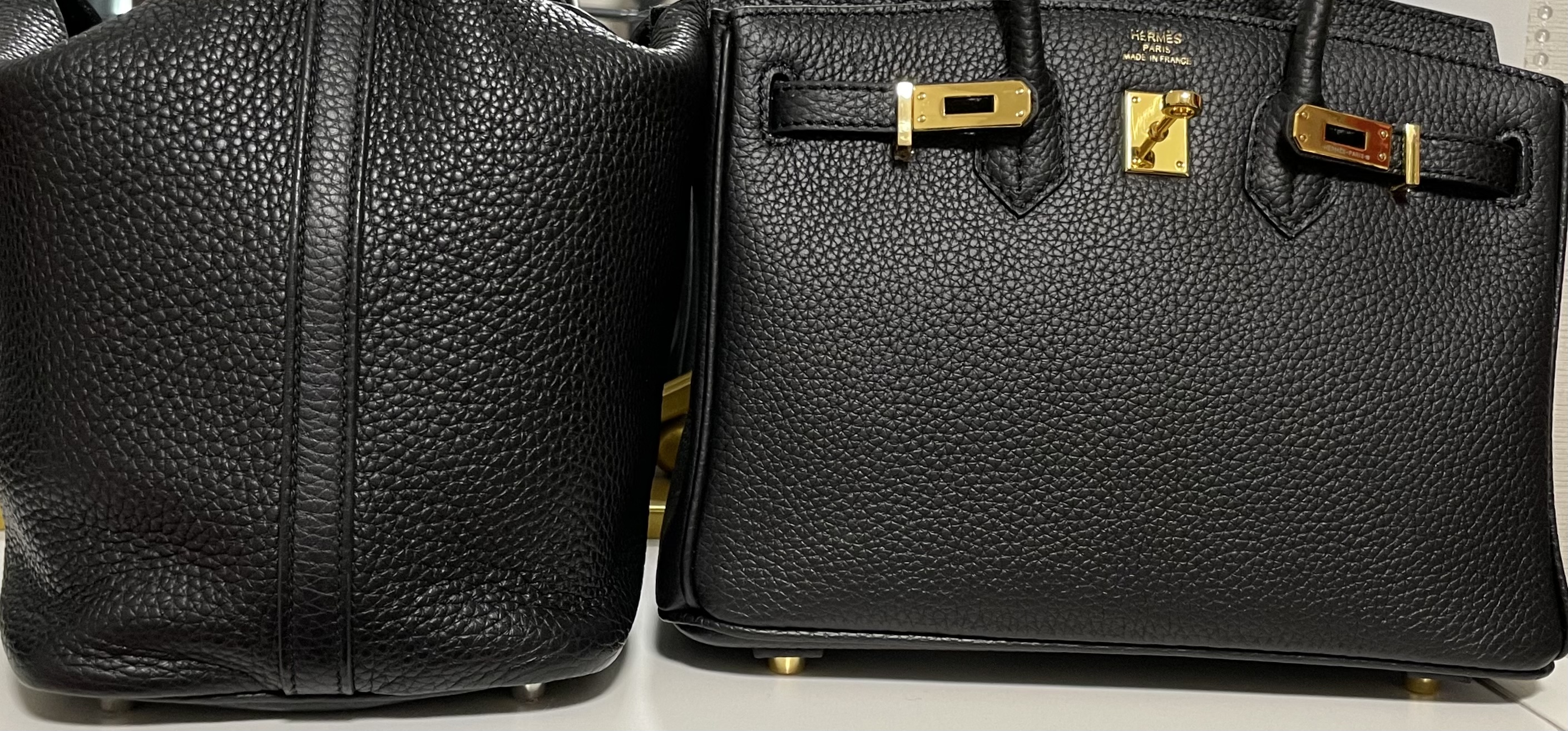 即発【エルメス】Birkin25コピー ブラック SV金具 Y刻 トゴPK01