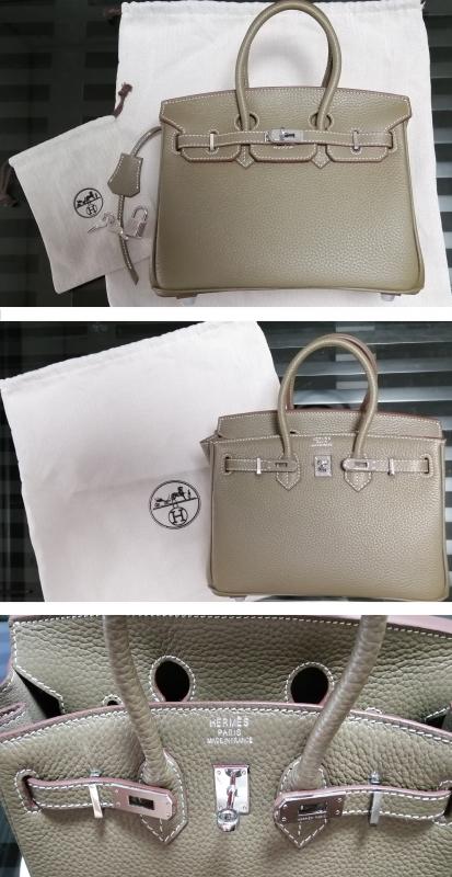 エルメス BIRKIN バーキン 25コピー GRIS TOURTERELLE PK02