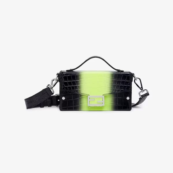 フェンディ ソフトトランク バゲット レザー バッグ コピー 7VA565AP40F1L7N