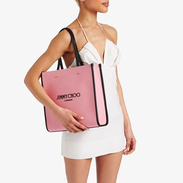 【限定カラー】ジミーチュウ N/S Tote M キャンバス トートバッグ 偽物 2色 NSTOTEMCZM