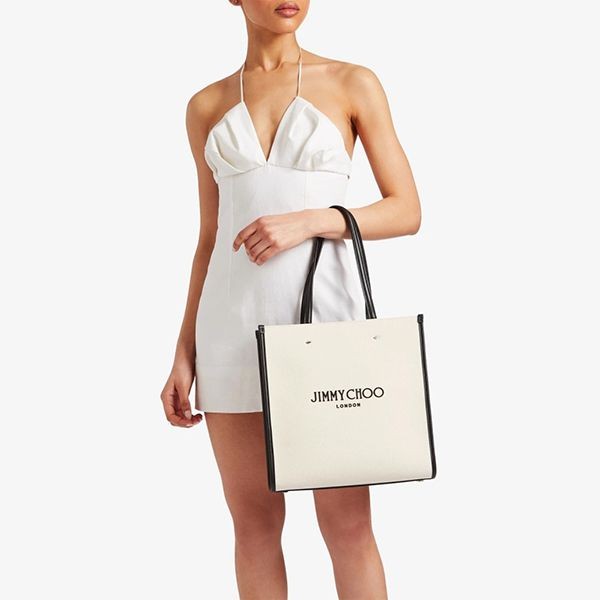 【限定カラー】ジミーチュウ N/S Tote M キャンバス トートバッグ 偽物 2色 NSTOTEMCZM