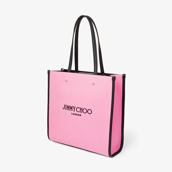 【限定カラー】ジミーチュウ N/S Tote M キャンバス トートバッグ 偽物 2色 NSTOTEMCZM