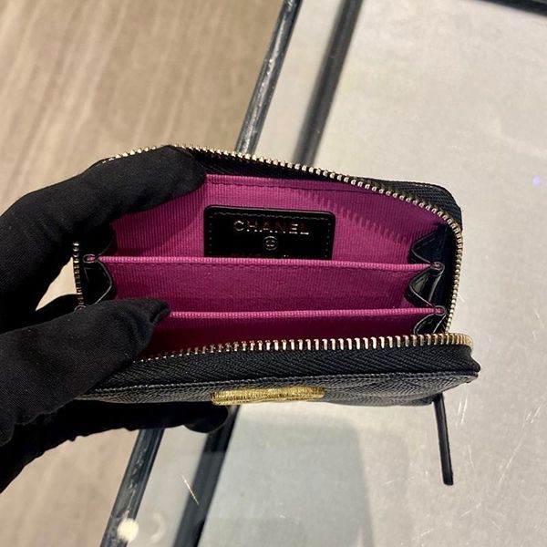 【VIPセールで入荷！】シャネル ジップ コインパース 偽物 AP3521