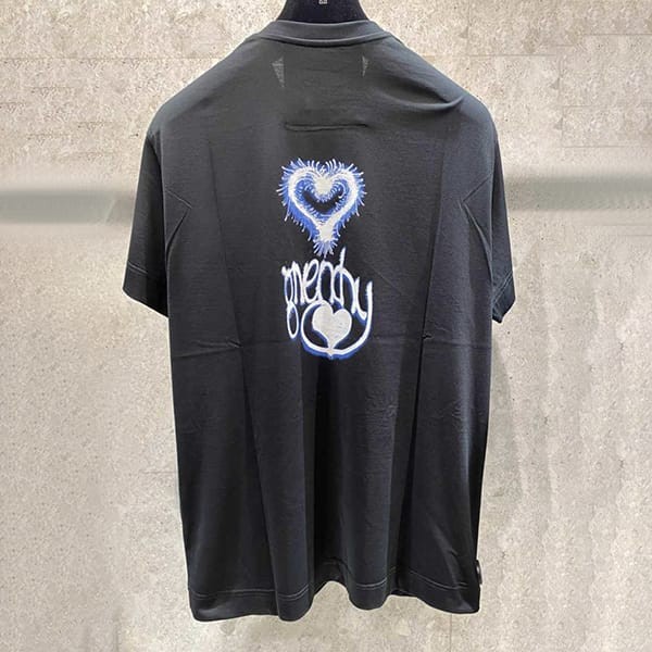 人気No1ジバンシィ 偽物 Love プリント オーバーサイズ Tシャツ BM716N3YH3