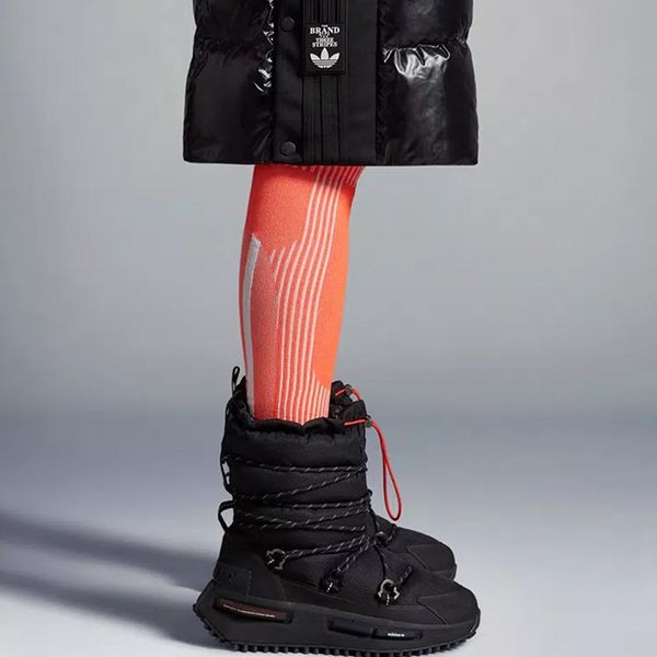 【手元に在庫有】【モンクレール ×アディダス】 NMD Mid ブーツ 偽物I209S4F