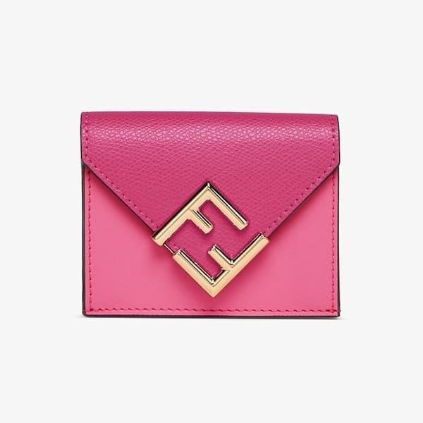 【送料関税込】フェンディ FFダイヤモンド 三つ折り財布 コピー 5色 8M0480ALWAF15KR