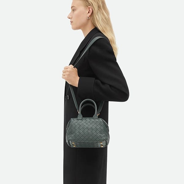 ボッテガ ヴェネタ Bauletto ミニ ボウリングバッグ 偽物 全3色 764535VCPP11019