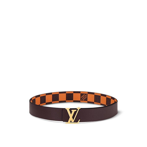 ルイヴィトン ベルト 偽物  LV イニシャル 40MM リバーシブル M8461U