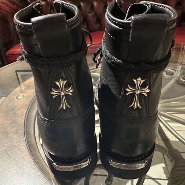 クロムハーツ ウエスコ  偽物 Wesco ジョブマスター 靴 ブーツch032144