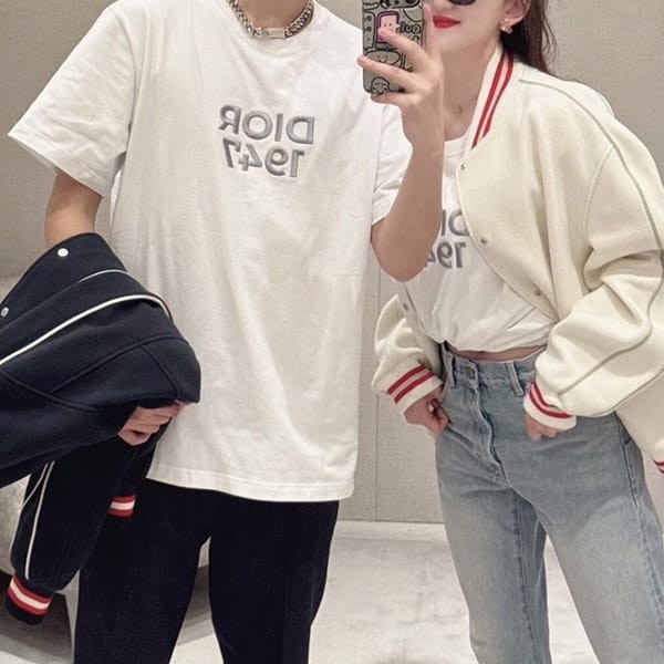 ディオール Tシャツ スーパーコピー リラックスフィット 2色 413J696F0554_C088