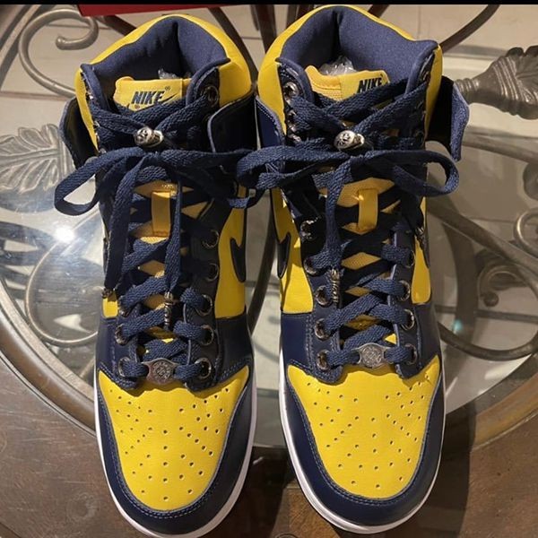 選べるお色クロムハーツ ダンク 偽物 ハイ   NIKE DUNK HI SP ミシガン SP order 032148