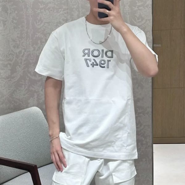 ディオール Tシャツ スーパーコピー リラックスフィット 2色 413J696F0554_C088