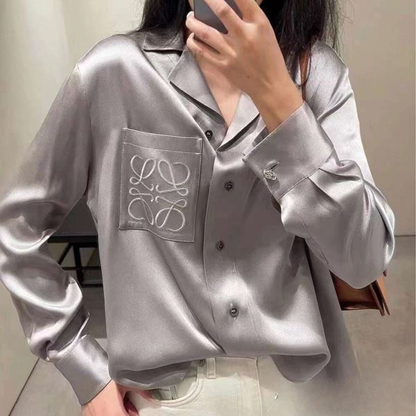 【奇跡の再入荷！即発送】【ロエベ】シルクブラウス 偽物《上品でエレガント》low03062