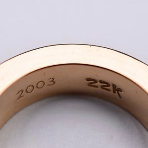 [送料無料]クロムハーツ 22ＫSPACER 6MM FRVR リング N級品ch032015