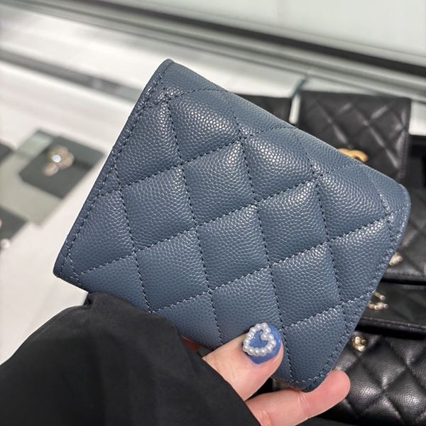 ナチュラル可愛い☆シャネル スモール フラップ ウォレット 三つ折り財布 AP3604 B14342 NR652