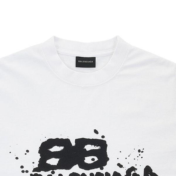 バレンシアガ HAND DRAWN BB ICONTシャツ 偽物bb04162