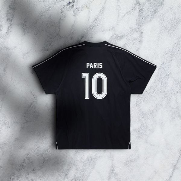 送料込追跡有バレンシアガ SOCCER T-SHIRT 偽物ユニフォームTシャツ777705TP