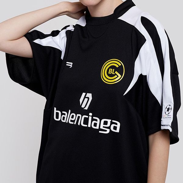 即納でお届けバレンシアガ サッカー Tシャツ コピーオーバーサイズbb04163