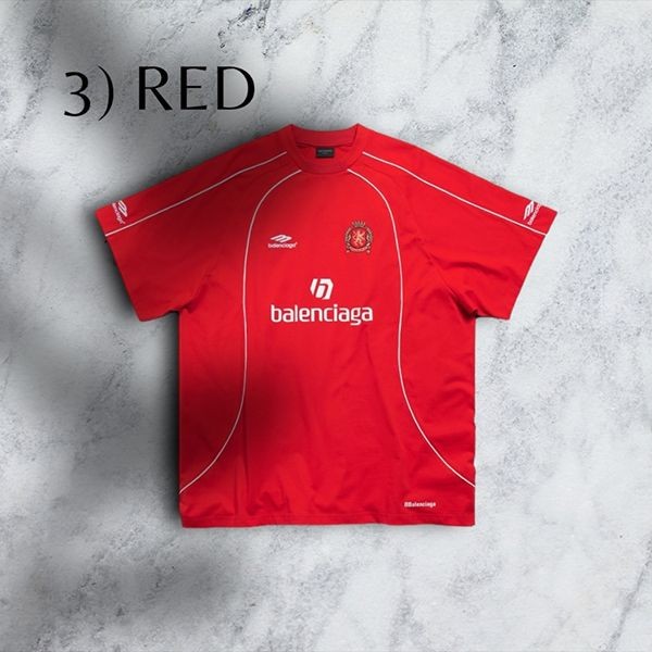 送料込追跡有バレンシアガ SOCCER T-SHIRT 偽物ユニフォームTシャツ777705TP