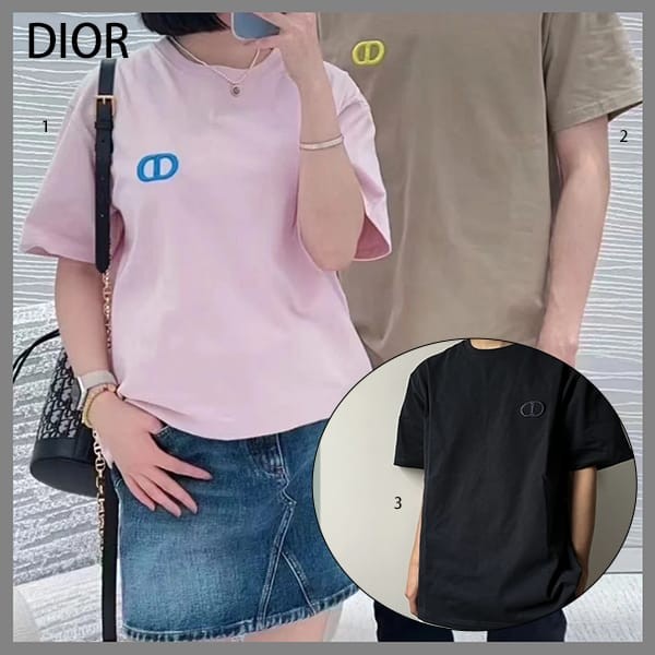今注目アイテム！ディオール スーパーコピー CD アイコン Tシャツ 3色 943J605F0554_C182