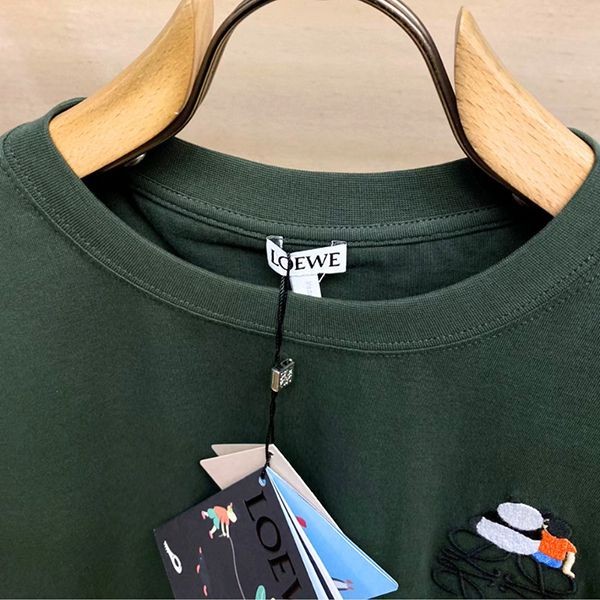 《ロエベ Suna Fujita 偽物コラボ》リラックスTシャツloe5101