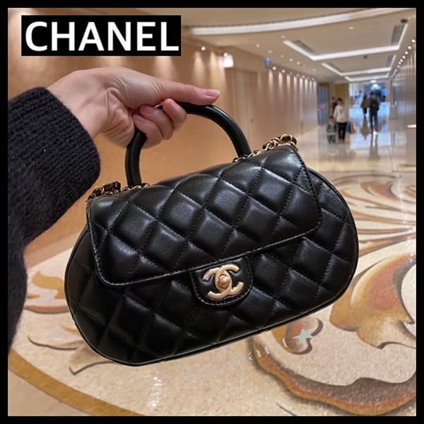 【VIPセールで入荷！】シャネル コピートップハンドルバッグ 2色 AS4569 B14812NS845