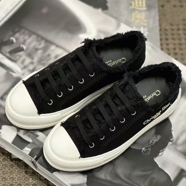 ディオール フェイク WalknDior プラットフォームスニーカー 2色 KCK412CVY_S900