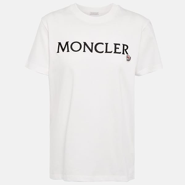 モンクレール 刺繍ロゴ コットン Tシャツ スーパーコピー 7色 J10938C00006829HP50B