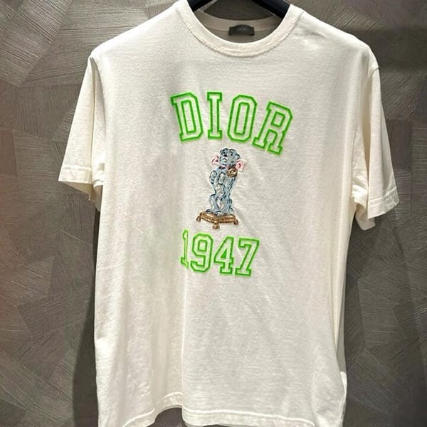 N級品ディオール リラックスフィット Bobby Tシャツ n級品 2色 483J635A0817_C186