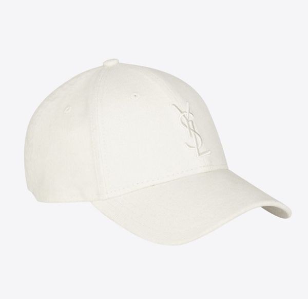 サンローラン New Era 偽物ロゴ コーデュロイ キャップ695048Y