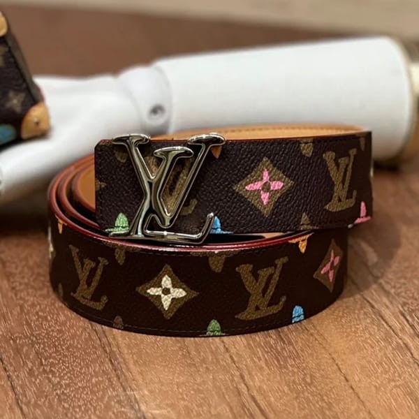 洗練デザイン♪ルイヴィトン ベルト・LV タグ 40MM リバーシブル 偽物 M8586V