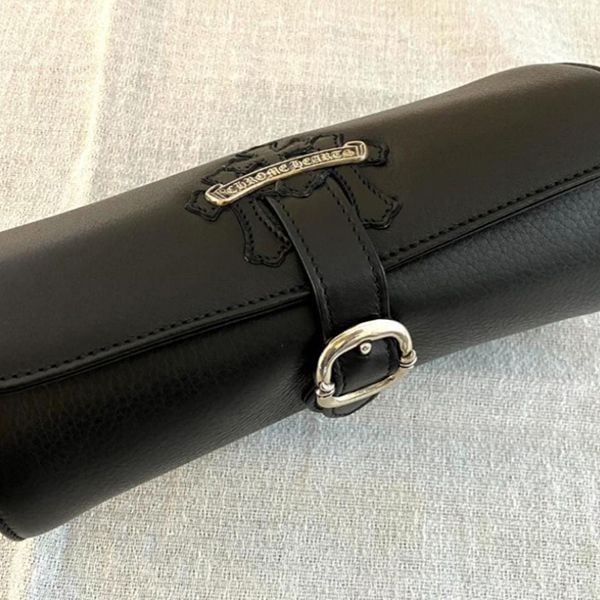 話題国内完売クロムハーツ 偽物 JWLRY ROLL LTHR 3 CEM ジュエリーポーチ