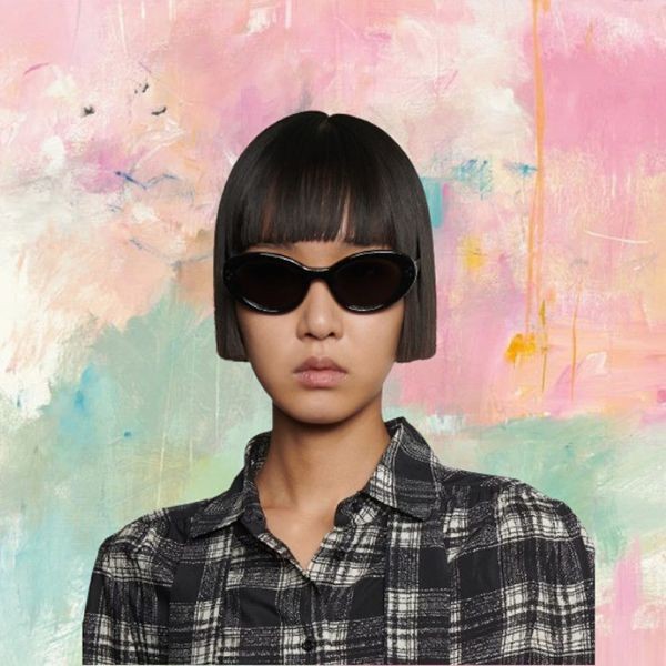 早い者勝ち♪ジェシカ愛用[セリーヌ レプリカ]Oval sunglasses楕円形のサングラスce6122