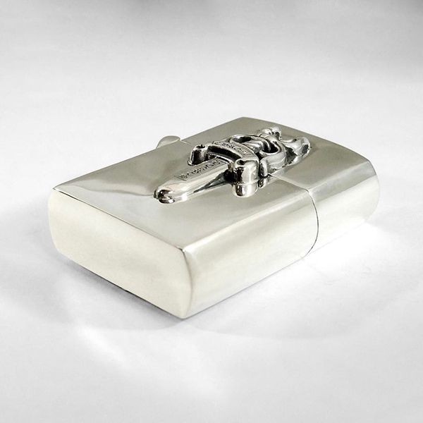 クロムハーツ ジッポー zippo ダガー 偽物 LIGHTERZ-V6 オイルライター ch06122