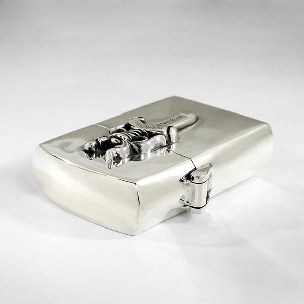 クロムハーツ ジッポー zippo ダガー 偽物 LIGHTERZ-V6 オイルライター ch06122