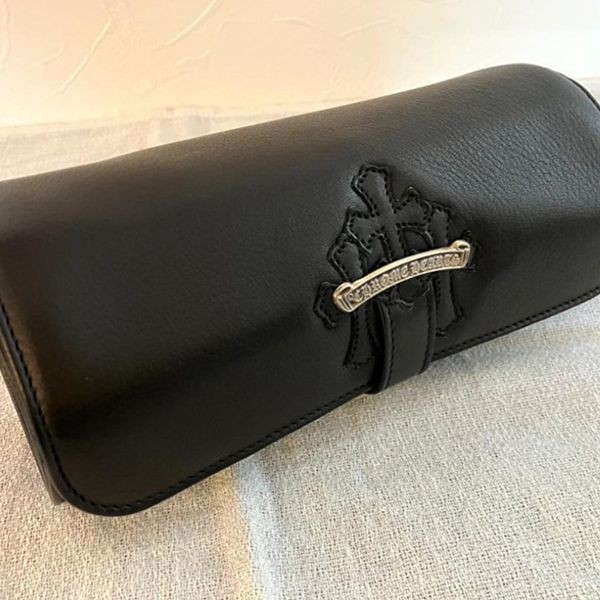 話題国内完売クロムハーツ 偽物 JWLRY ROLL LTHR 3 CEM ジュエリーポーチ