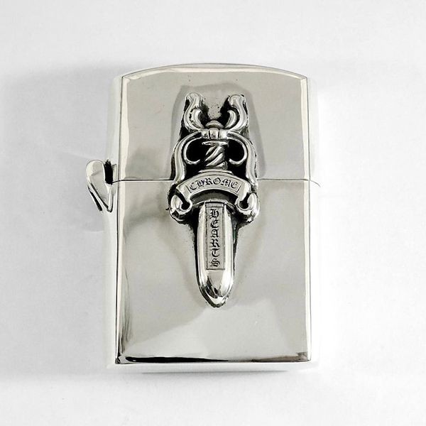 クロムハーツ ジッポー zippo ダガー 偽物 LIGHTERZ-V6 オイルライター ch06122