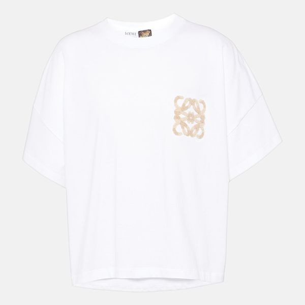 ロエベ paulas ibiza アナグラム コピーコットン ジャージー tシャツ low0722