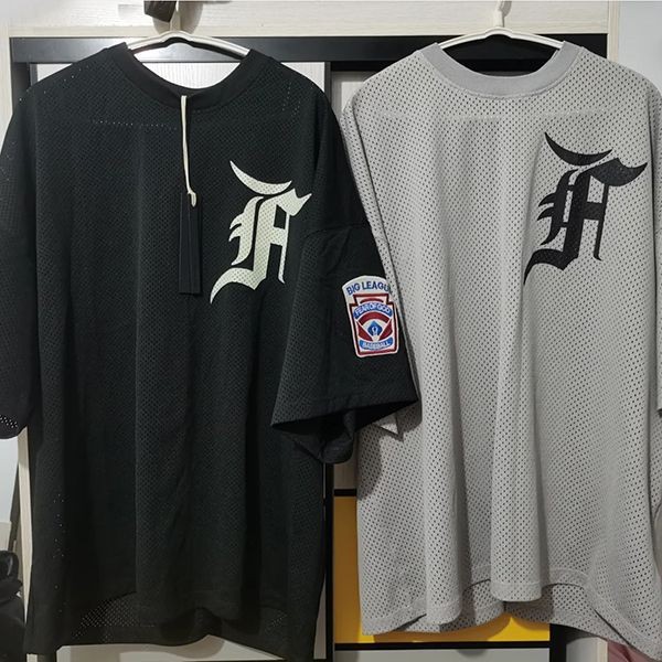 フィアオブゴッド メッシュ tシャツ 激安 3色 W24072301