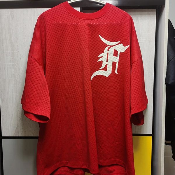 フィアオブゴッド メッシュ tシャツ 激安 3色 W24072301