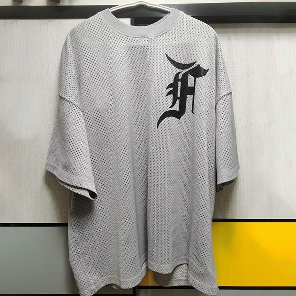 フィアオブゴッド メッシュ tシャツ 激安 3色 W24072301