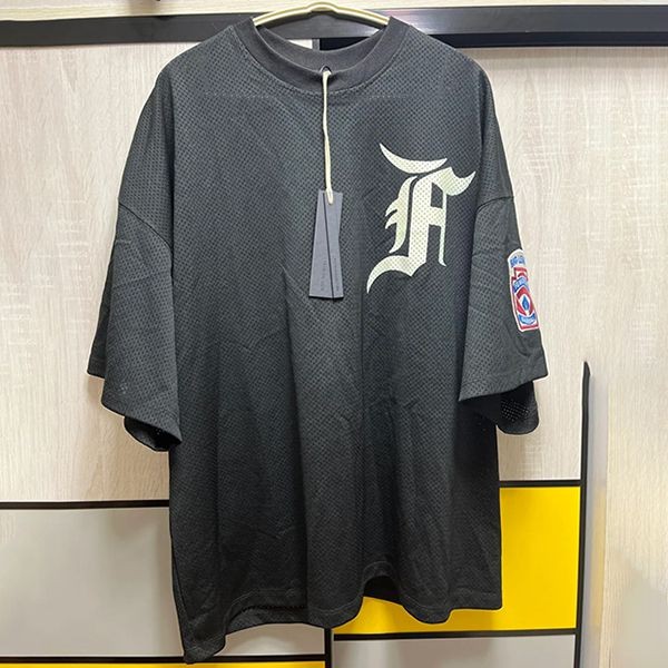 フィアオブゴッド メッシュ tシャツ 激安 3色 W24072301