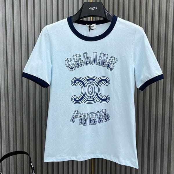 セリーヌ 偽物 PARIS 70’S Tシャツ コットンジャージー 2X97IA258.07YY