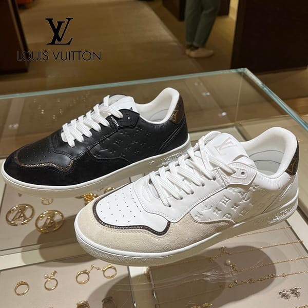 ルイヴィトン lv スタジアム・ライン スニーカー 2色 1acuj3