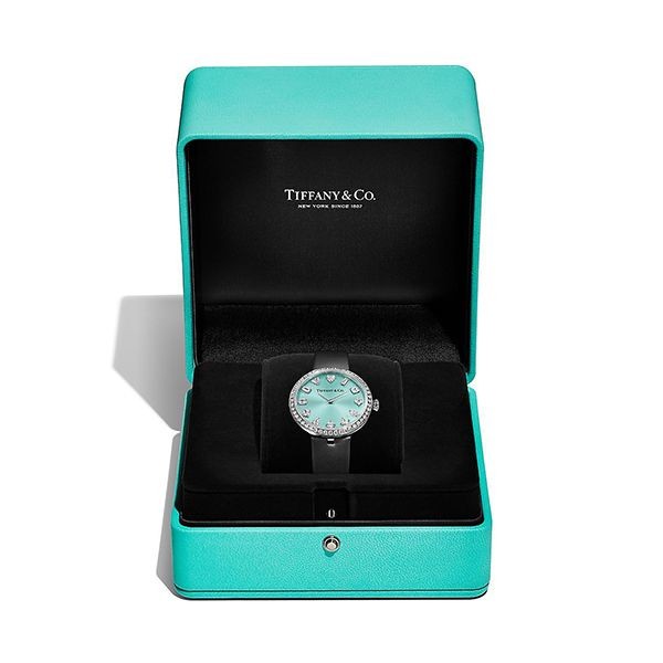 ティファニー コピーダイヤモンド付き 32 mm ラウンド ウォッチ tf07231