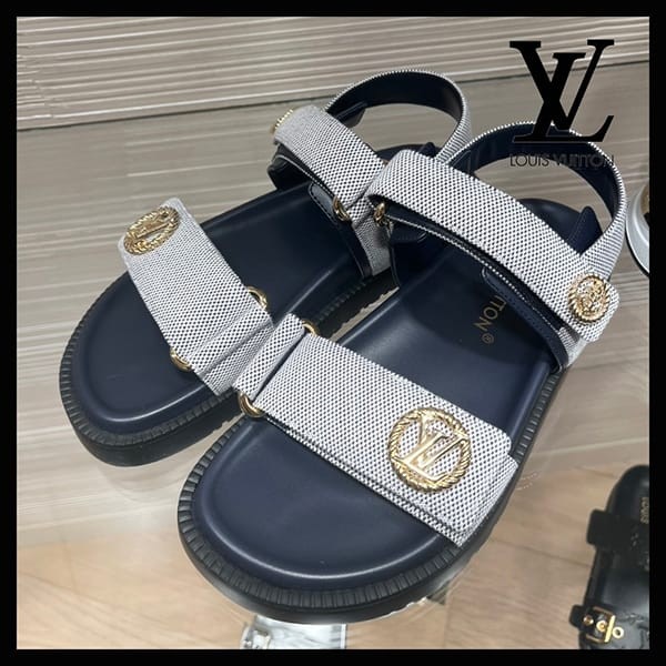 ☆超人気☆ルイヴィトン スーパーコピー lv サンセット・ライン サンダル 1acs58