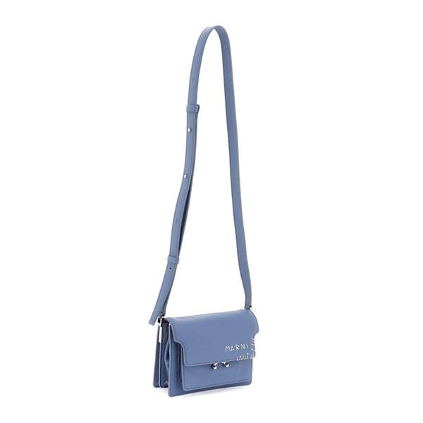 マルニ コピー ロゴ trunk soft ショルダーバッグ 4色 sbmp0075l