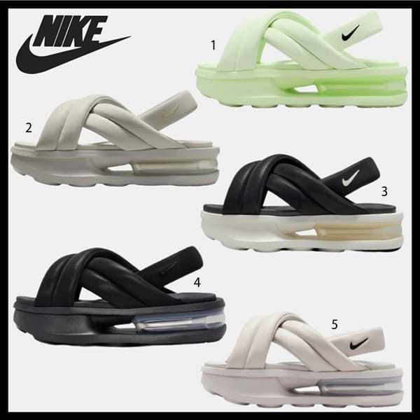 海外 偽物 ナイキ air max isla エアマックス アイラ 厚底サンダル 5色 fj5929-001